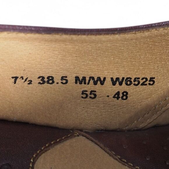 BORN Nevis Casual Leather Slip-on Loafers Brown W6525 Women's 7.5 - Picture 10 of 12